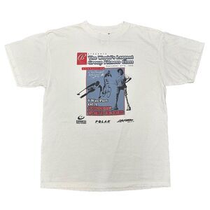 Vintage Bally Total Fitness T Shirt Men's‎ Large Guiness World Record 1999